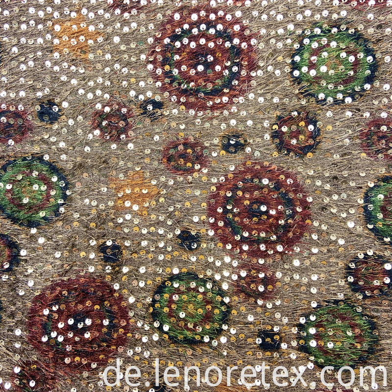 Sequin Embroidery Fabric